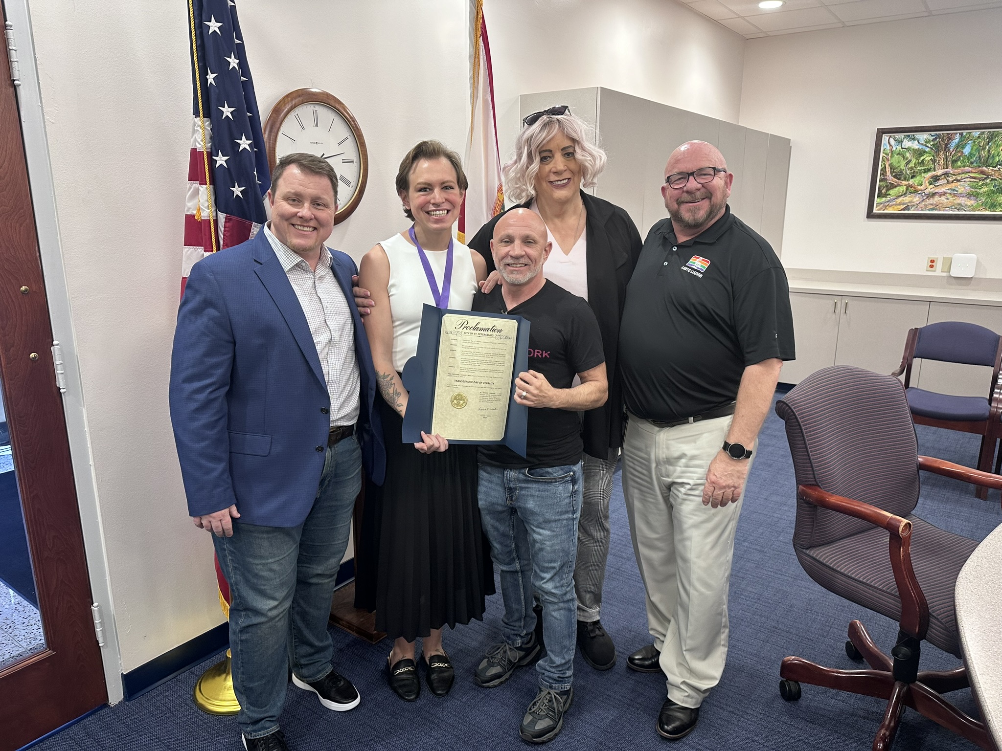 St. Pete recognizes Trans Day of Visibility 2024 Watermark Online